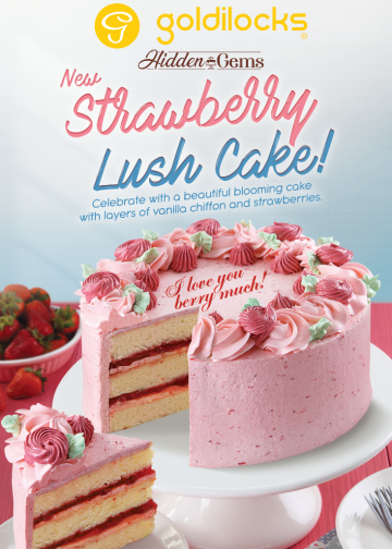 Goldilocks Strawberry Lush Cake