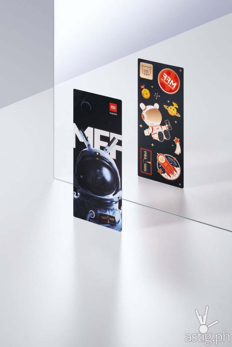 Postcard & sticker - Redmi Note 10 Pro Mi Fan Festival Special Edition