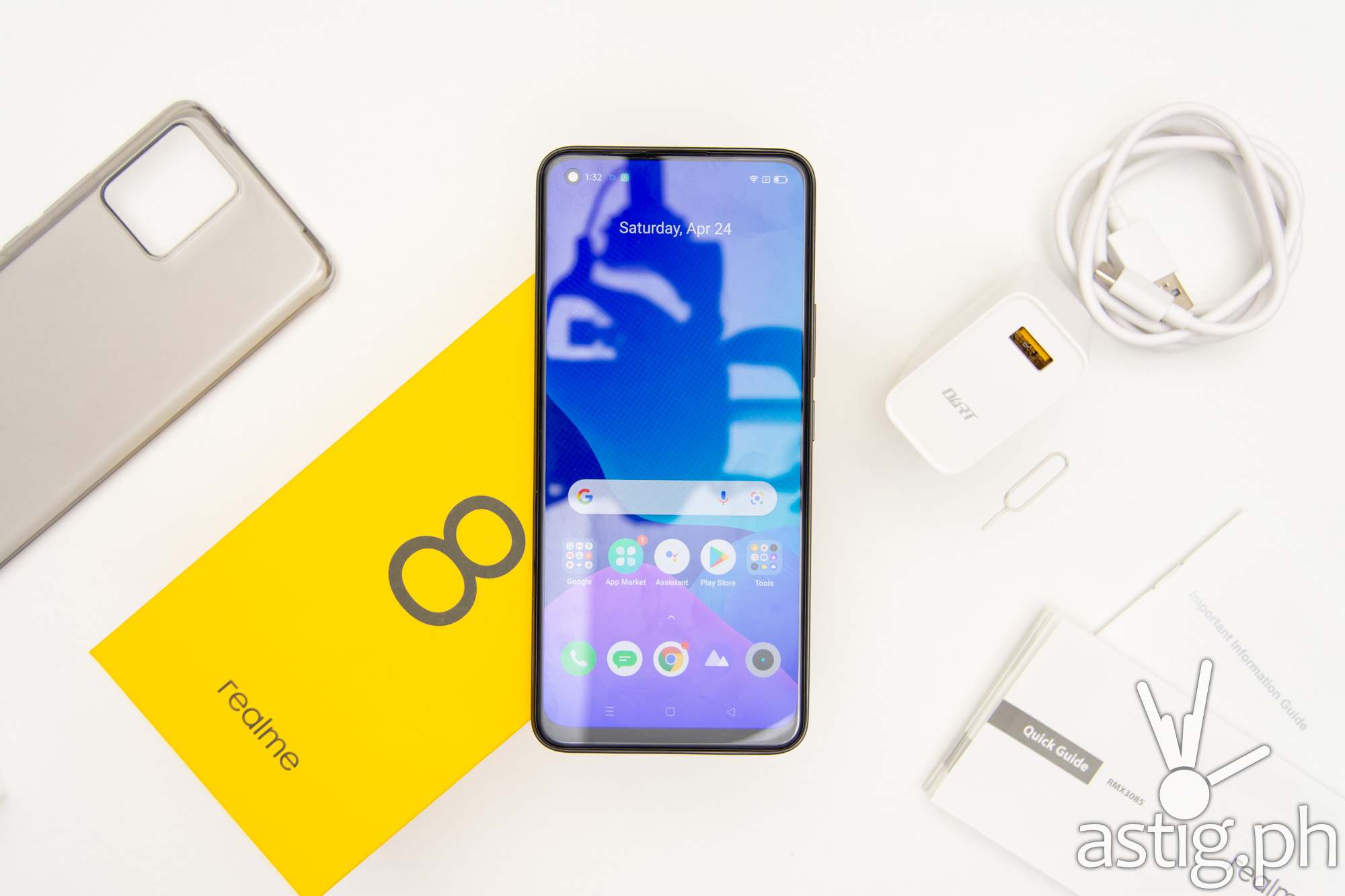 Front - realme 8 (Philippines)