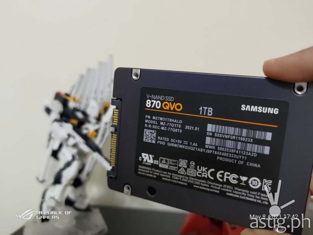 SSD - ROG Phone 5 sample photo