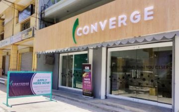 New Business Center of Converge in Dasmarinas, Cavite