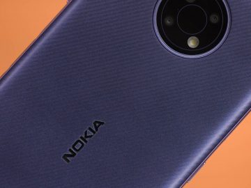 Back Nokia logo - Nokia G10