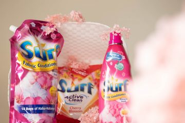 Surf fabric conditioner and laundry soap Cherry Blossom