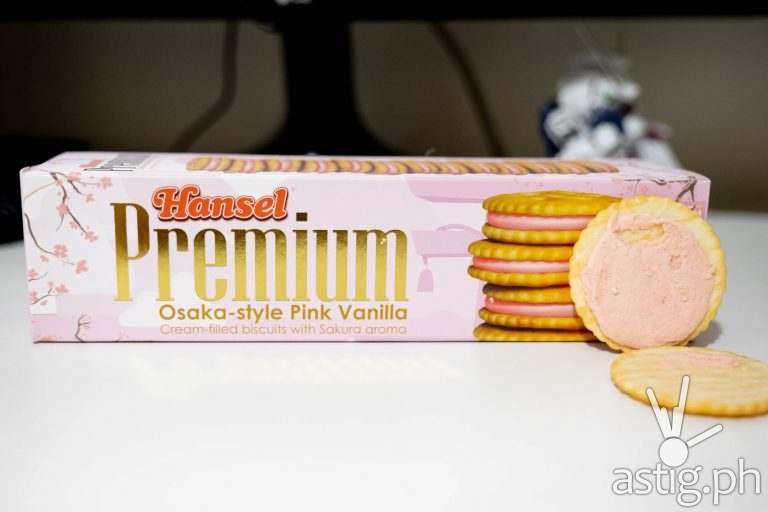 Hansel Premium Osaka-style Pink Vanilla biscuits