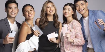 It girl Gabbi Garcia (third from left) is ready to take on the challenge with the Xiaomi Lite Style Crew (L-R) Brad Go, Bella Braza, Sofia Jahrling, and Vince Marcelo.