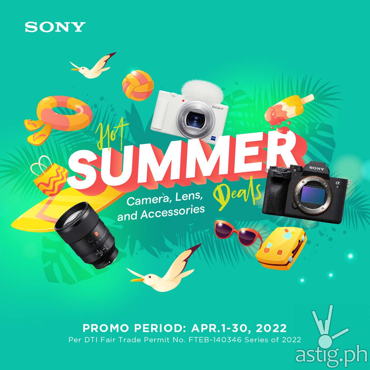 Sony spices up your summer content with their Hot Summer Deals ASTIG.PH