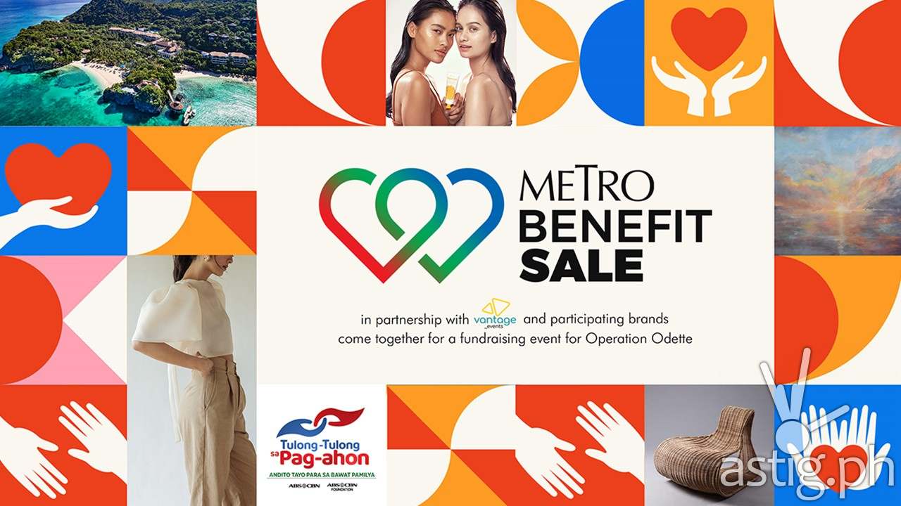 ABSCBN's fund drive continues its relief operations with the Metro Benefit Sale ASTIG.PH