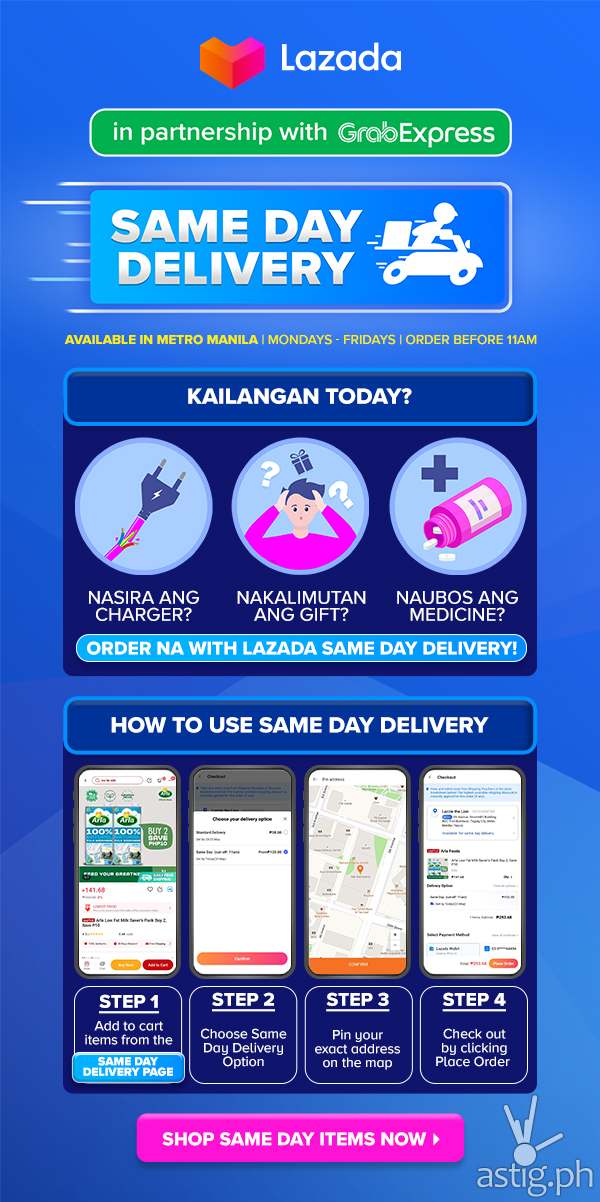 GrabExpress and Lazada Philippines partnership for the launch of