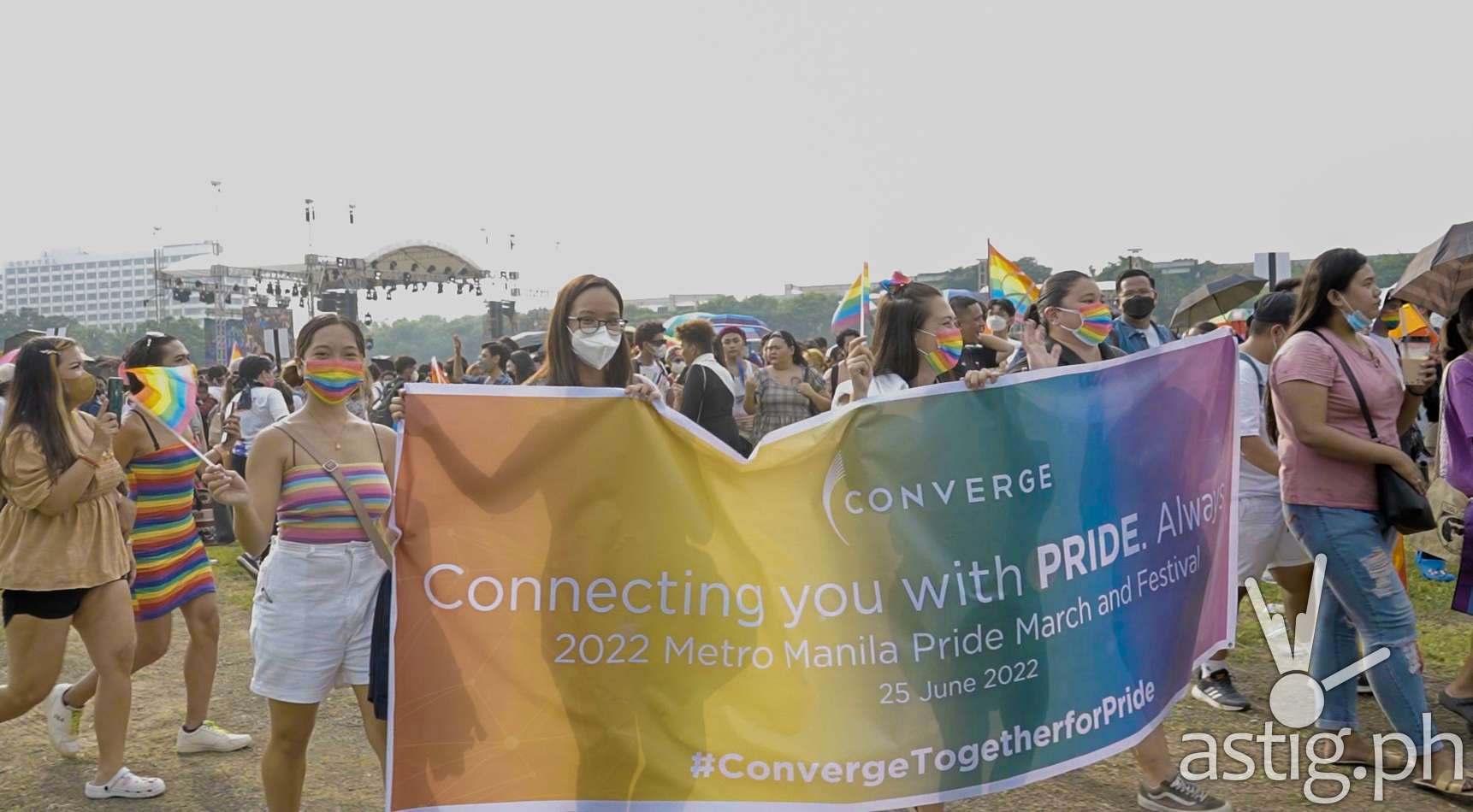 Converge provides connectivity support for Metro Manila Pride March and