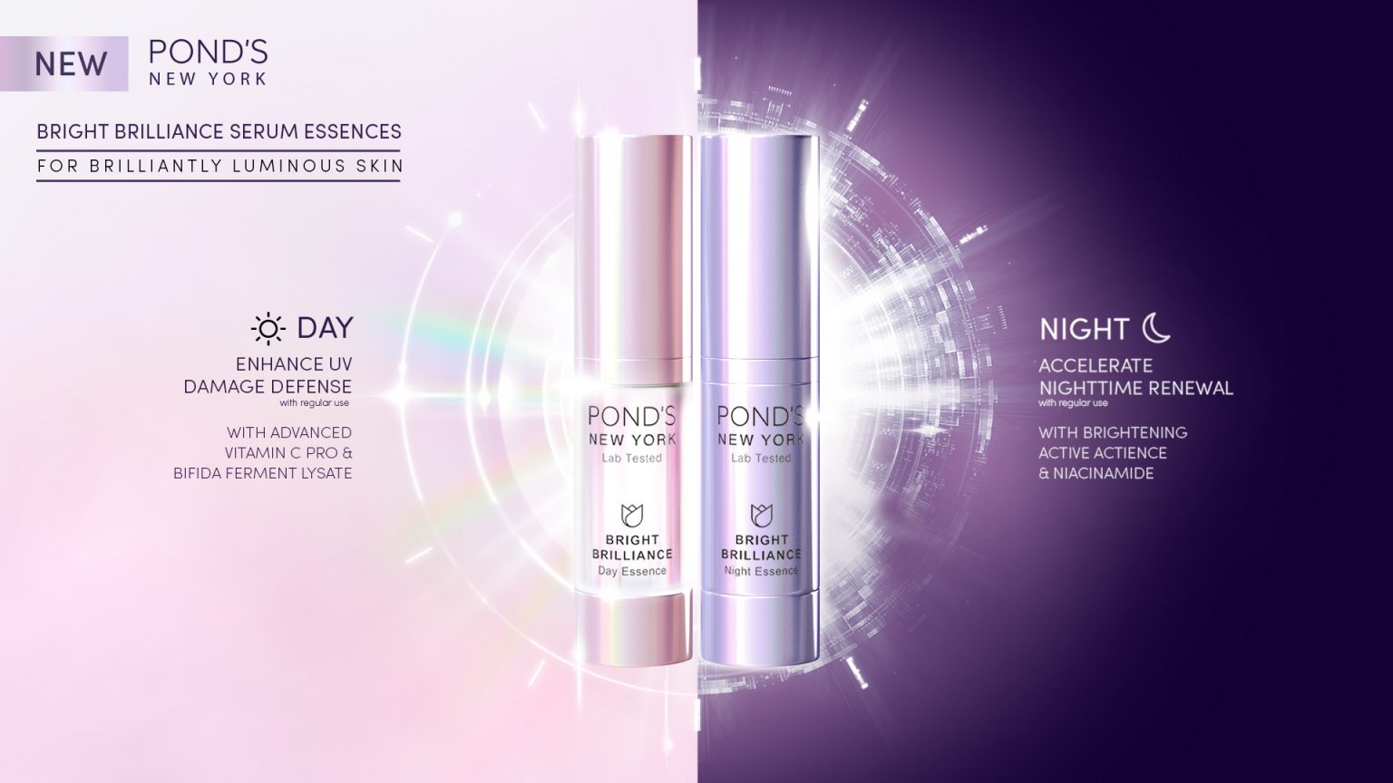 Put you best face forward every day with Pond's New York Bright ...