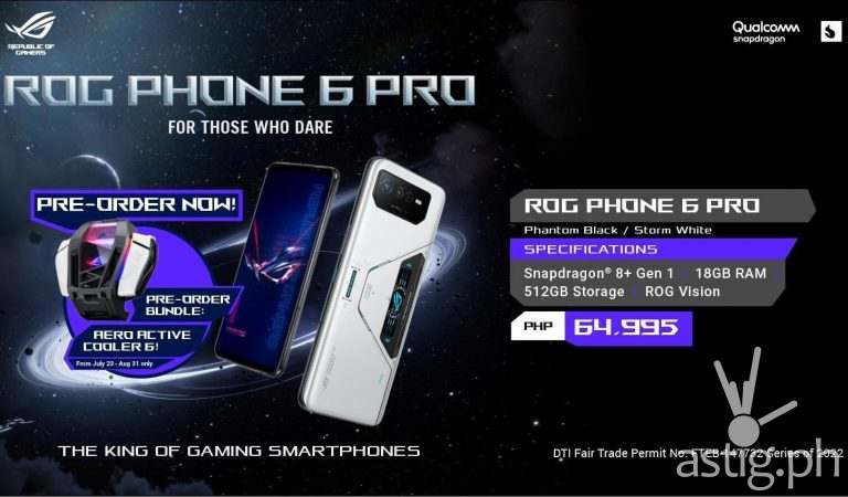 ROG Phone 6 Pro launched, pre-orders open in PH