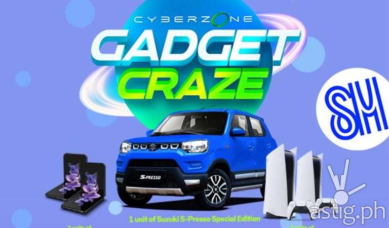 Shop ’til You Drop at SM Cyberzone to win a brand new Suzuki S-Presso Special Edition, other exciting prizes!