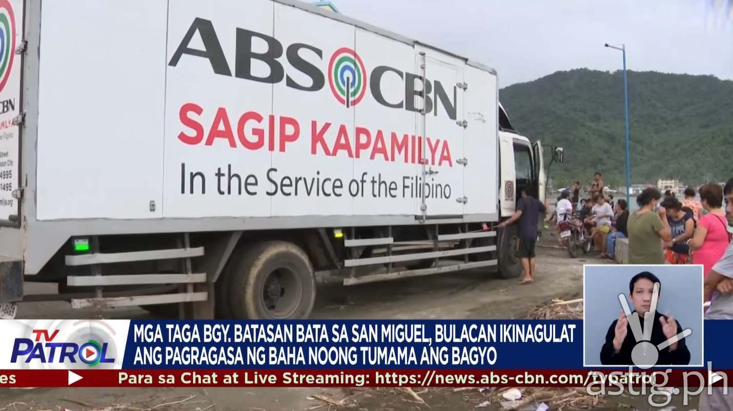 Nearly 800 families affected by the Typhoon Karding received help from