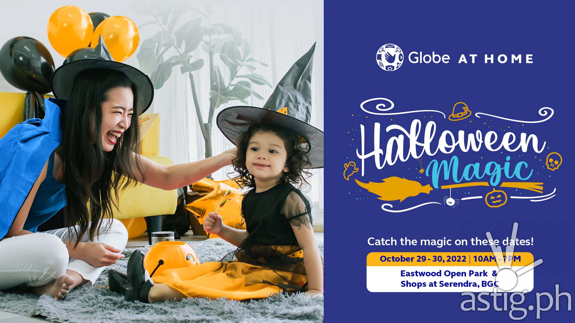 Eastwood, BGC magical Halloween with Globe At Home [event]