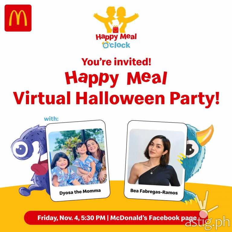 McDonald s Virtual Halloween Celebration event ASTIG Philippine 