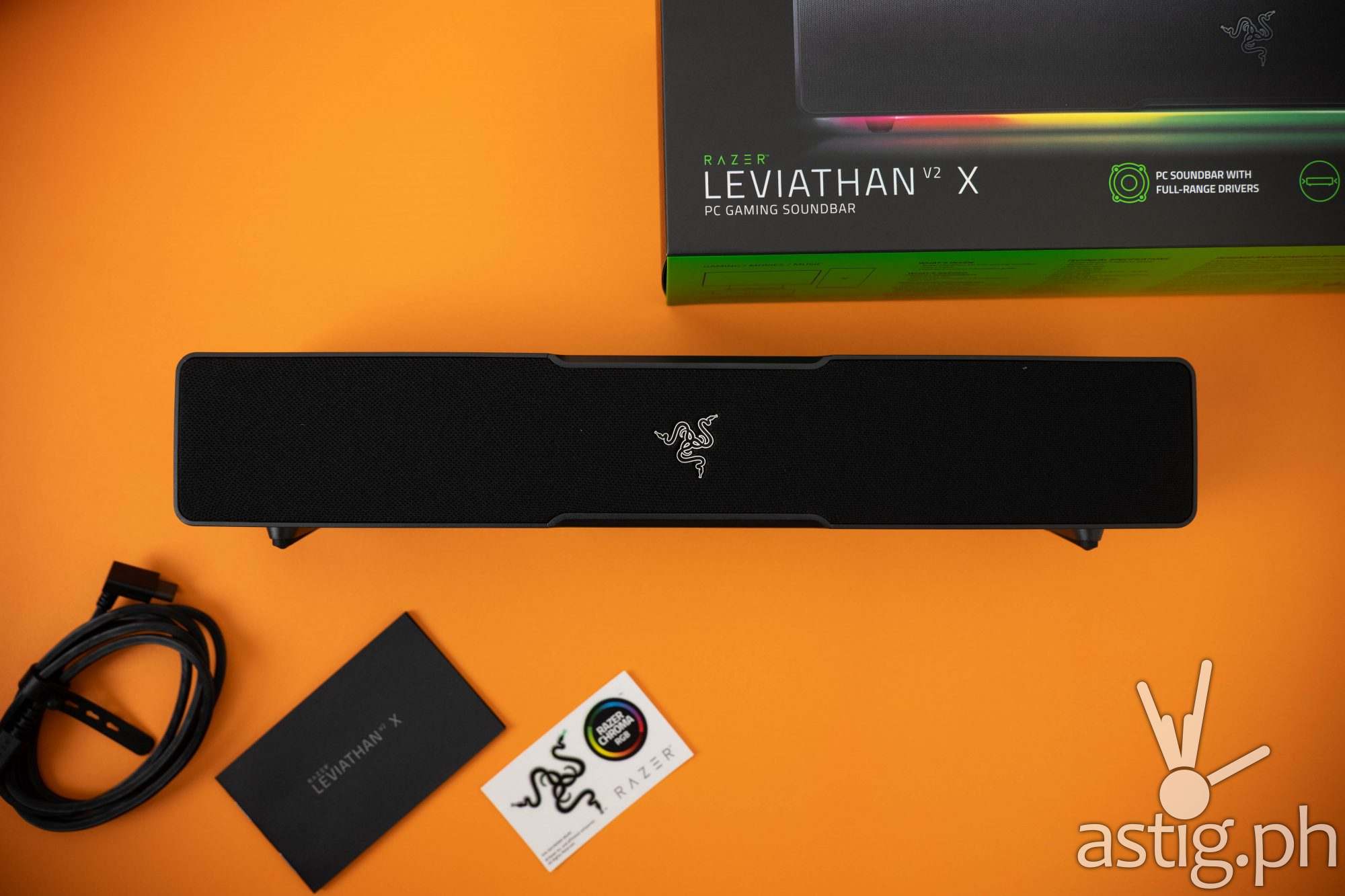 Ｒａｚｅｒ Ｌｅｖｉａｔｈａｎ Ｖ２ Ｘ ゲーミング サウンドバー ＰＣ