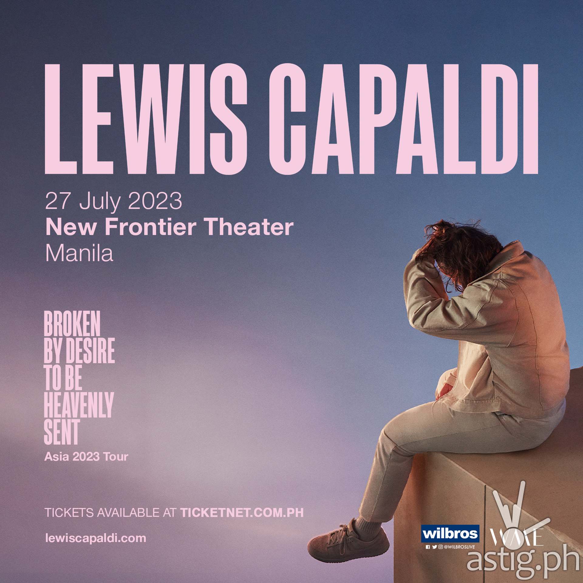 Lewis Capaldi Manila Show Set for July 27 | ASTIG.PH