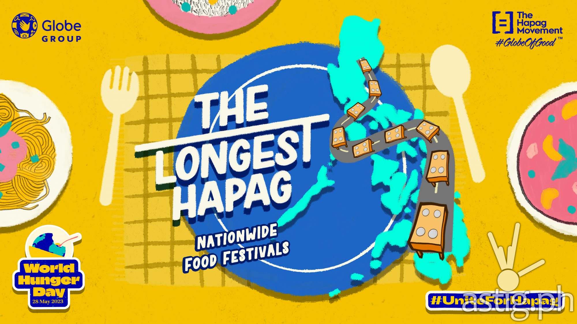 The Longest Hapag is a Pinoy food festival to fight world hunger