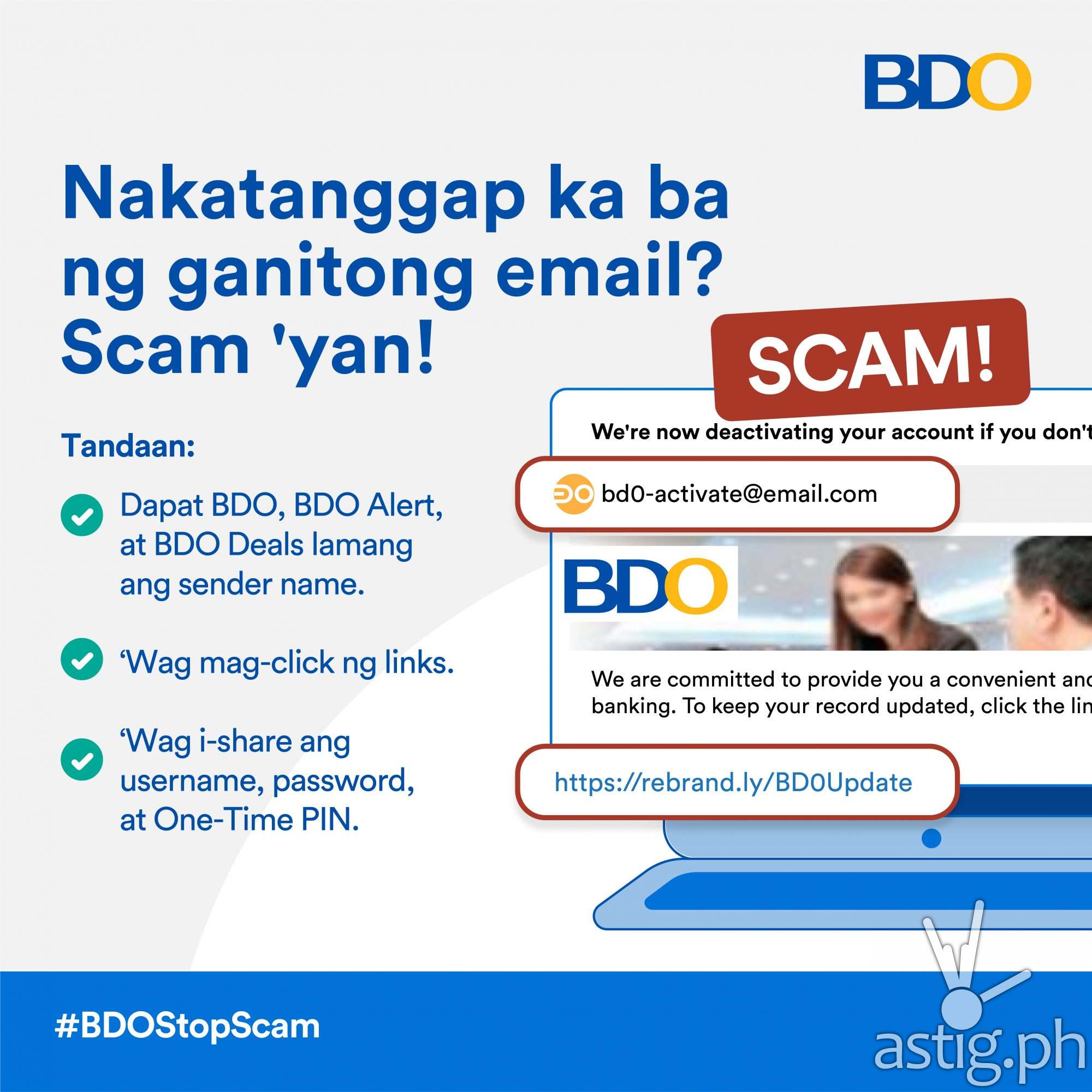 Top 3 Tips To Protect Yourself From Bank Scams | ASTIG.PH