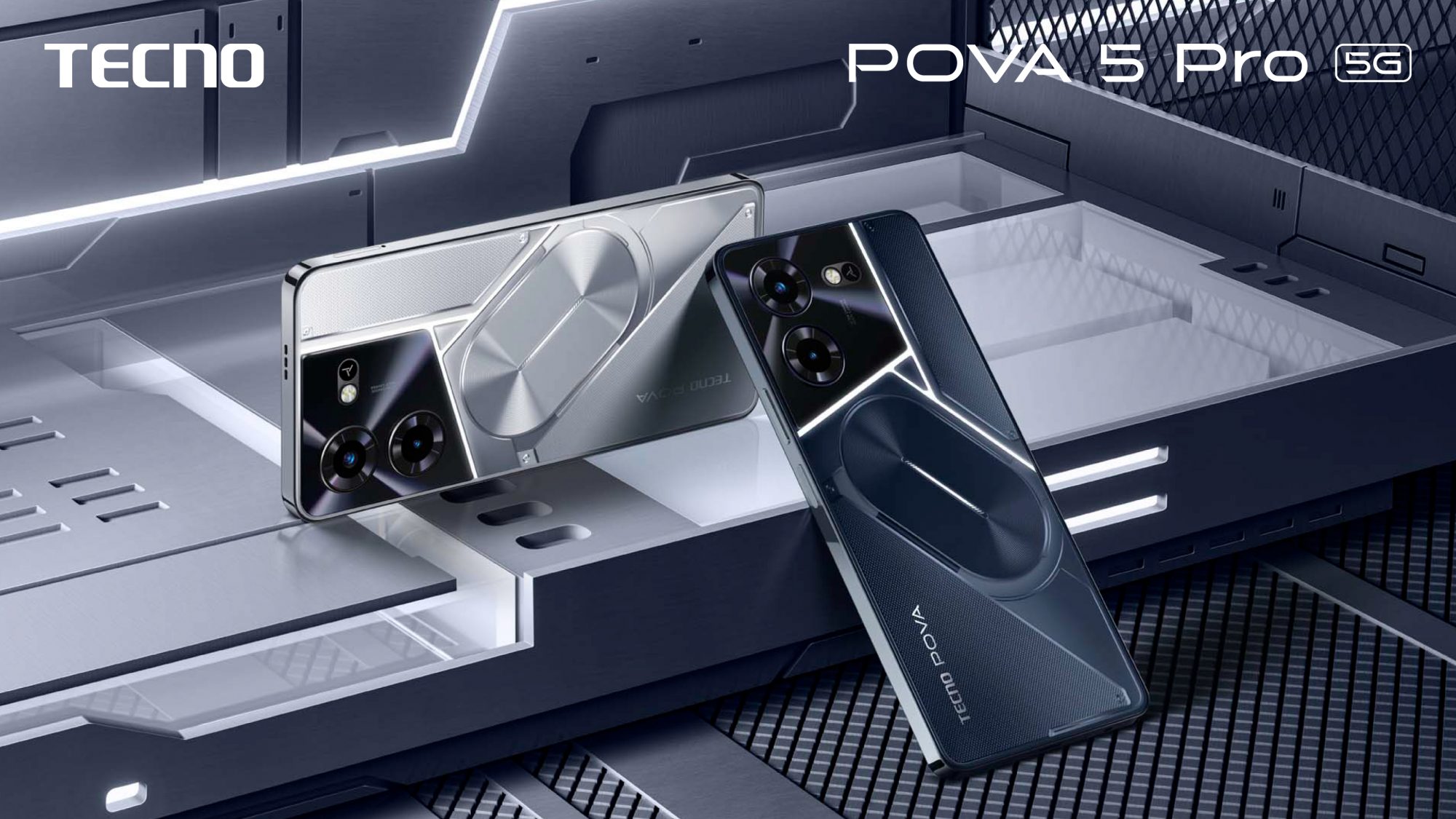 TECNO POVA 5 Pro 5G Budget gaming phone with LED back design launched