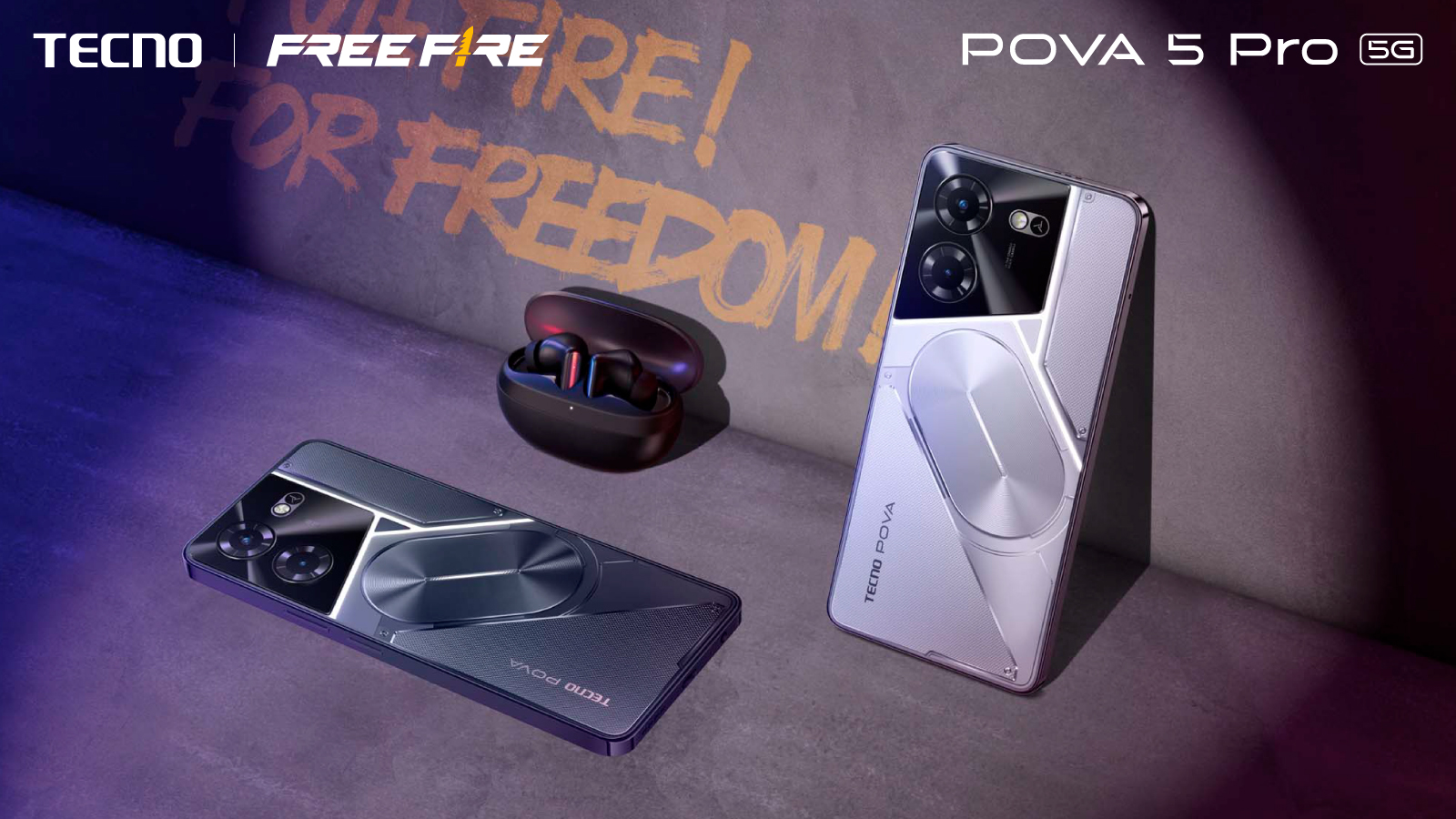 TECNO POVA 5 Pro 5G: Budget gaming phone with LED back design launched ...