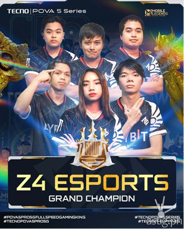 Z4 Esports crowned TECNO GGWP Season 1 Grand Champion