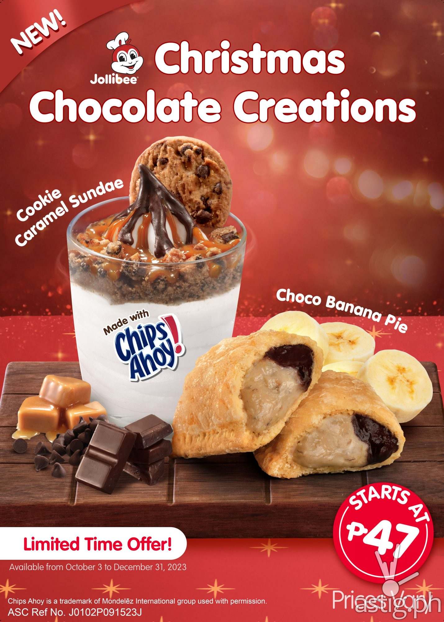 LOOK: Jollibee's new Choco Banana Pie and Cookie Caramel Sundae are the best deserts you can try this Christmas