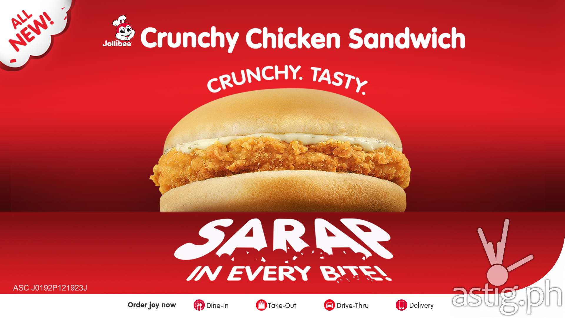 Jollibee’s Crunchy Chicken Sandwich has been relaunched ASTIG.PH