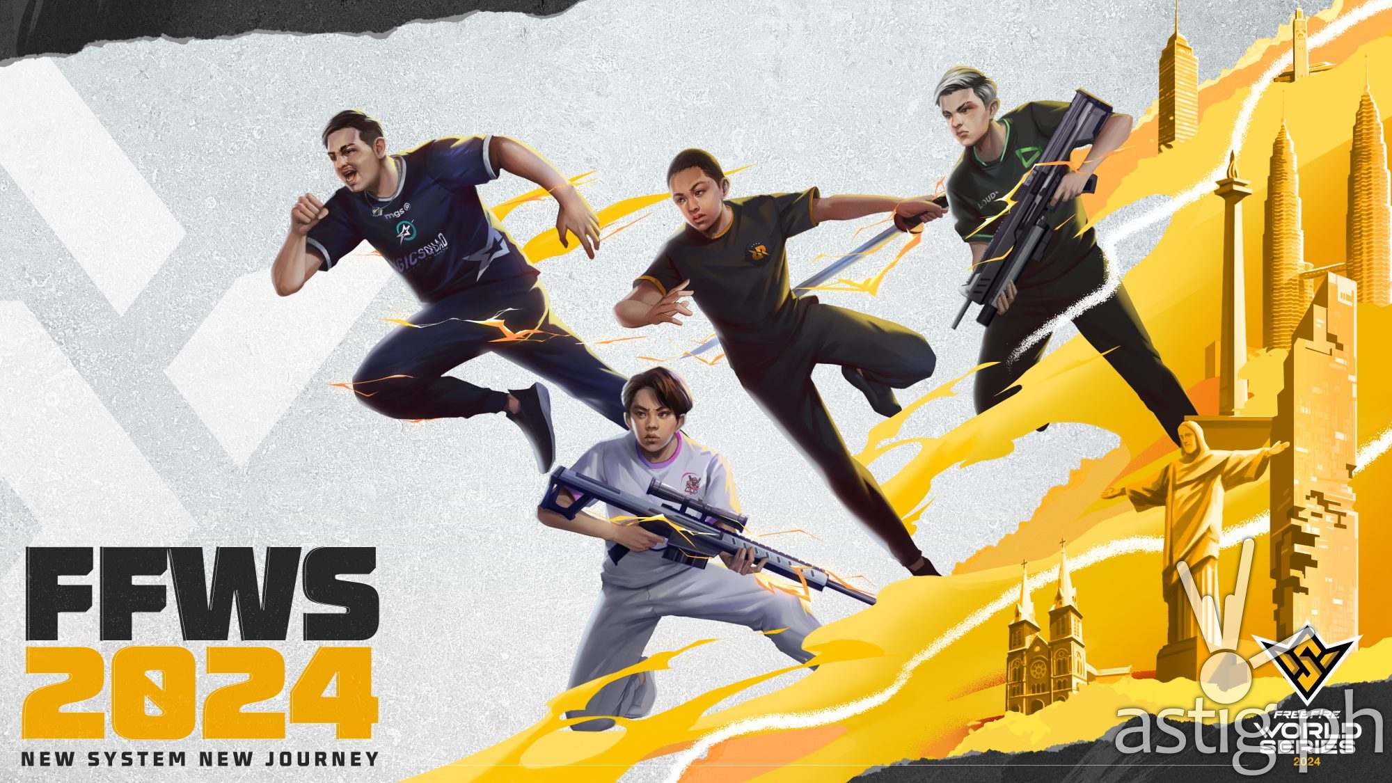 Free Fire Unveils 2024 Esports Roadmap With New Global Tournaments   FFWS 2024 KV 