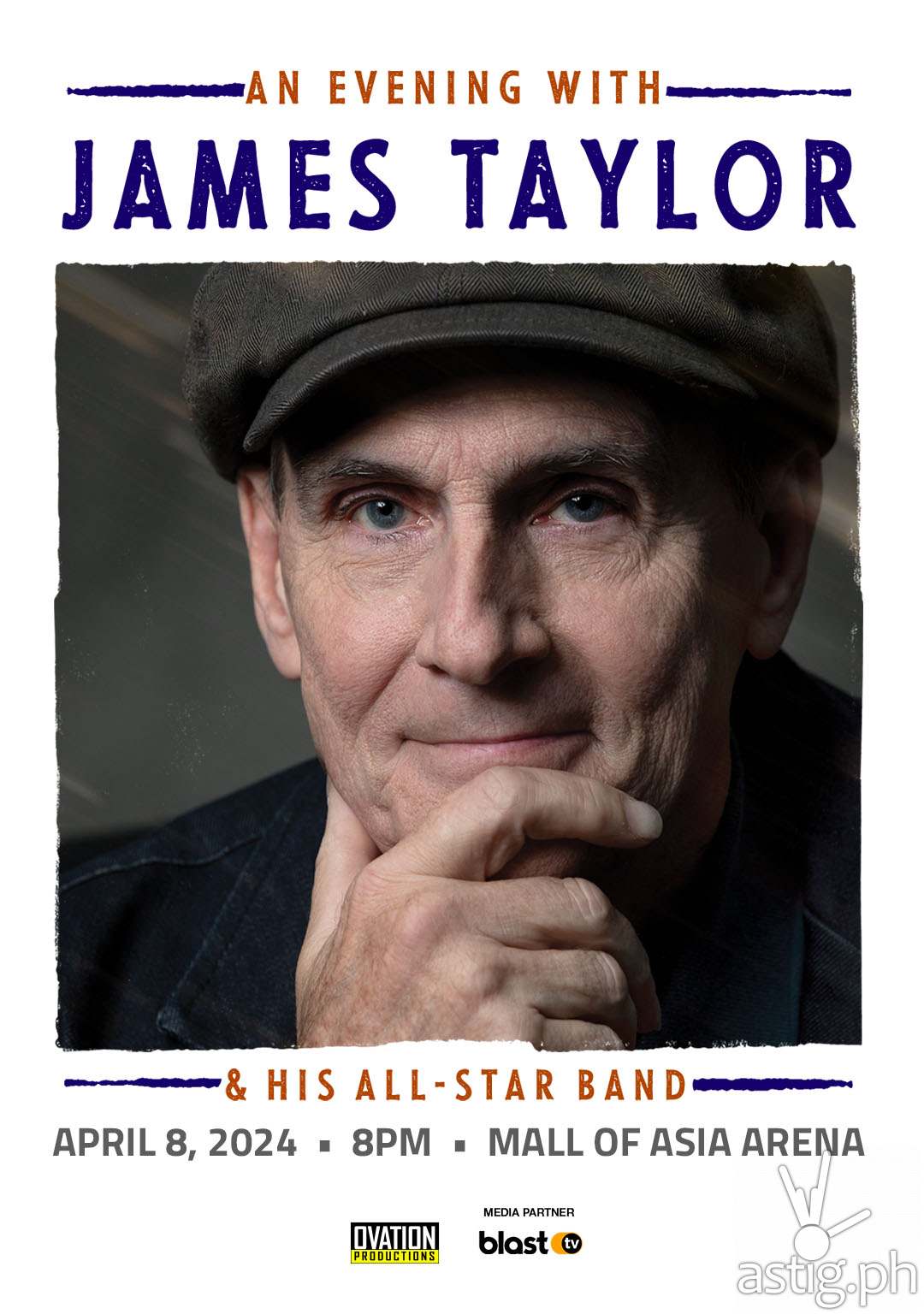 Legendary Singer James Taylor In Manila This April 2024 ASTIG PH   JamesTaylor 1080x1536 