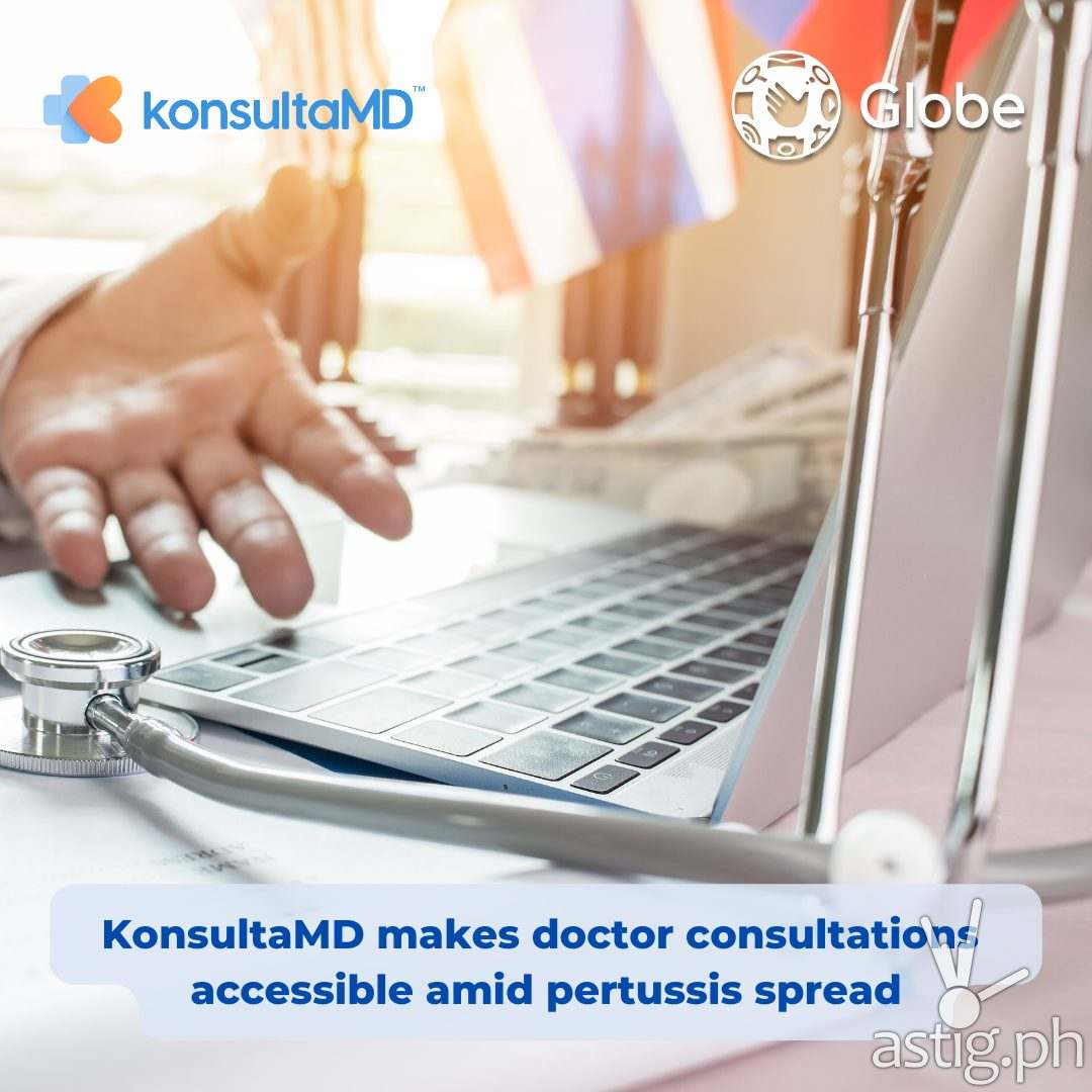 KonsultaMD Makes Doctor Consultations Accessible Amid Pertussis Spread