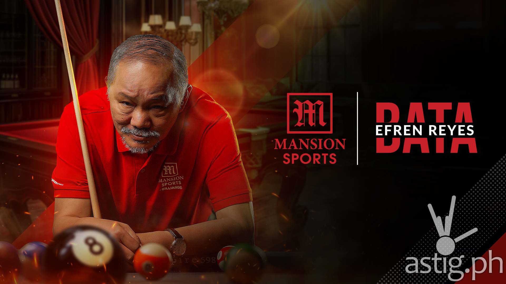 Efren 'Bata' Reyes signs partnership deal with Mansion Sports