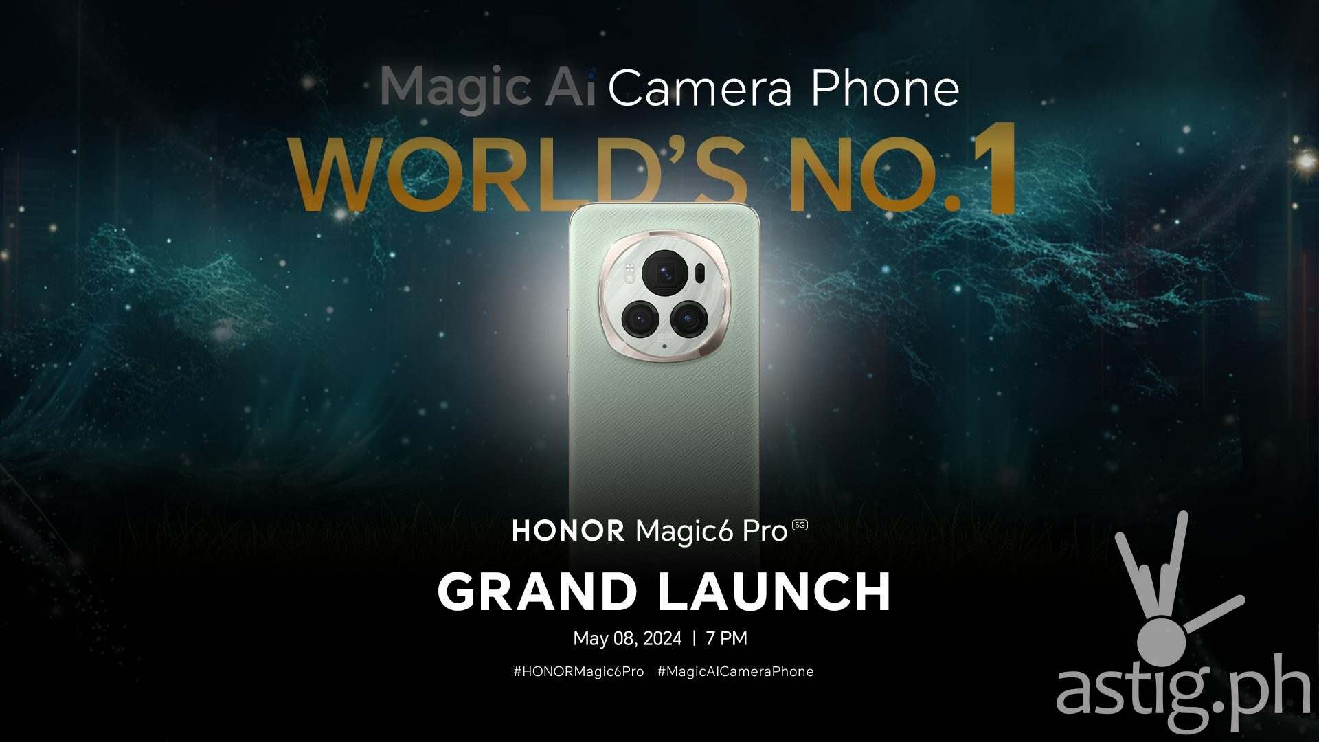 Unlock the Power of Magic AI Camera Phone: HONOR Magic6 Pro Launching on May 8