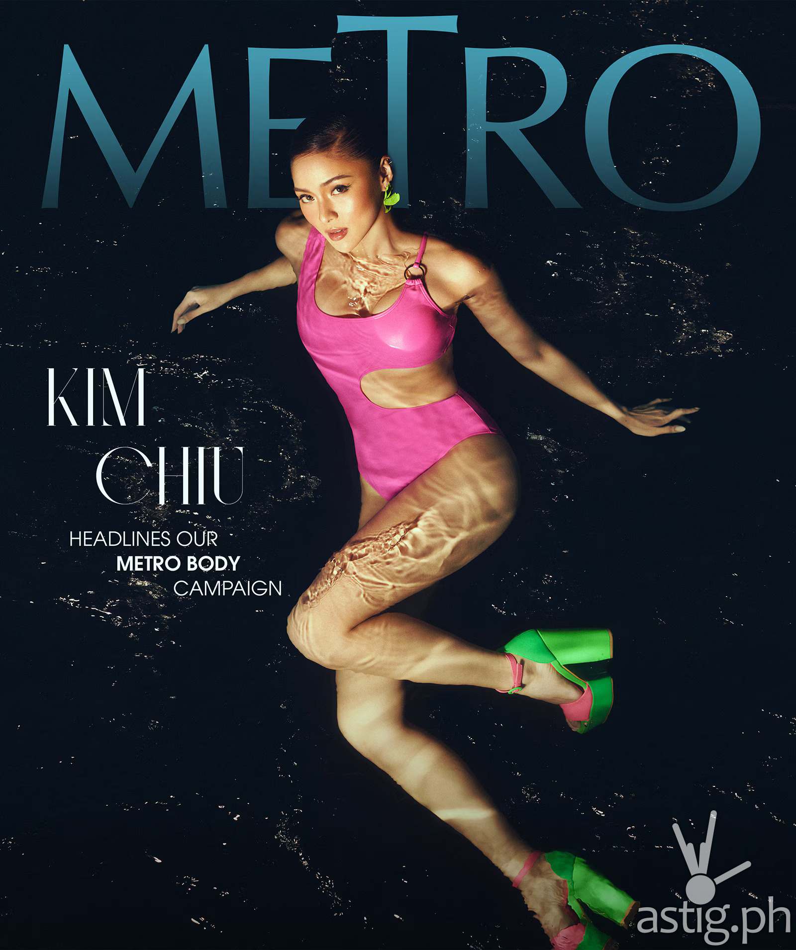 Kim Heats Up Summer as Metro's Star Cover