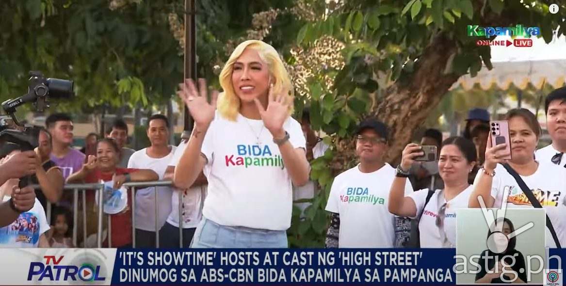 ABS-CBN’S “IT’S SHOWTIME” And “HIGH STREET” Stars Draw Huge Crowd In Pampanga