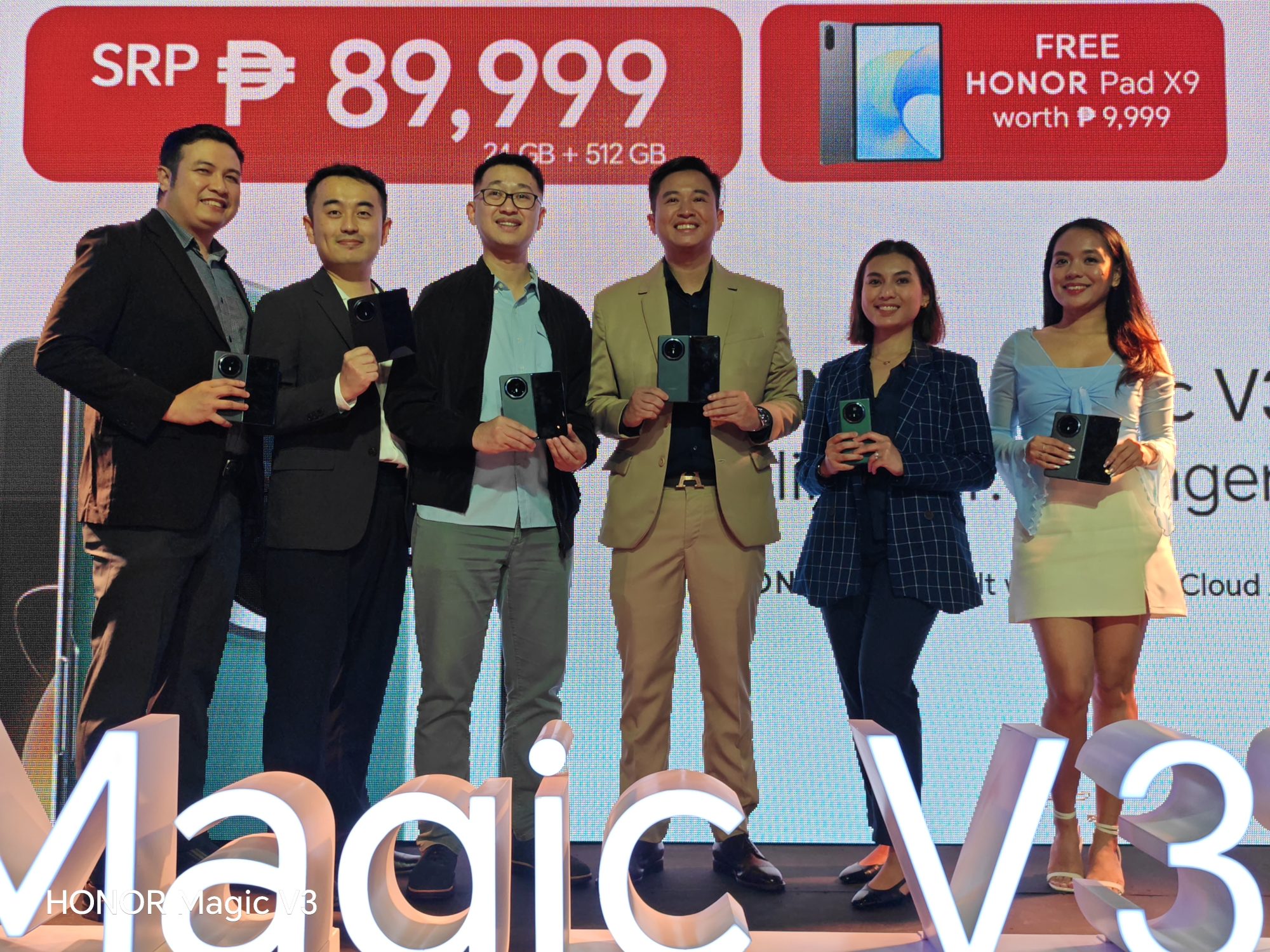 HONOR Magic V3 PH launch: Thinnest foldable phone priced at P89,999