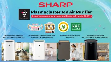 Sharp Plasmacluster Air Purifiers