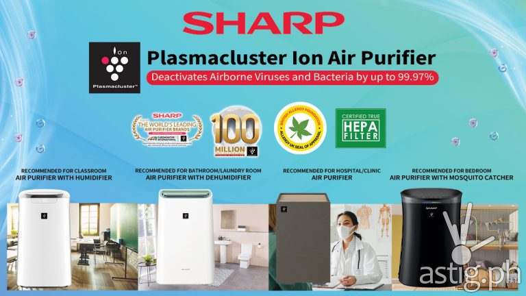 Sharp Plasmacluster Air Purifiers