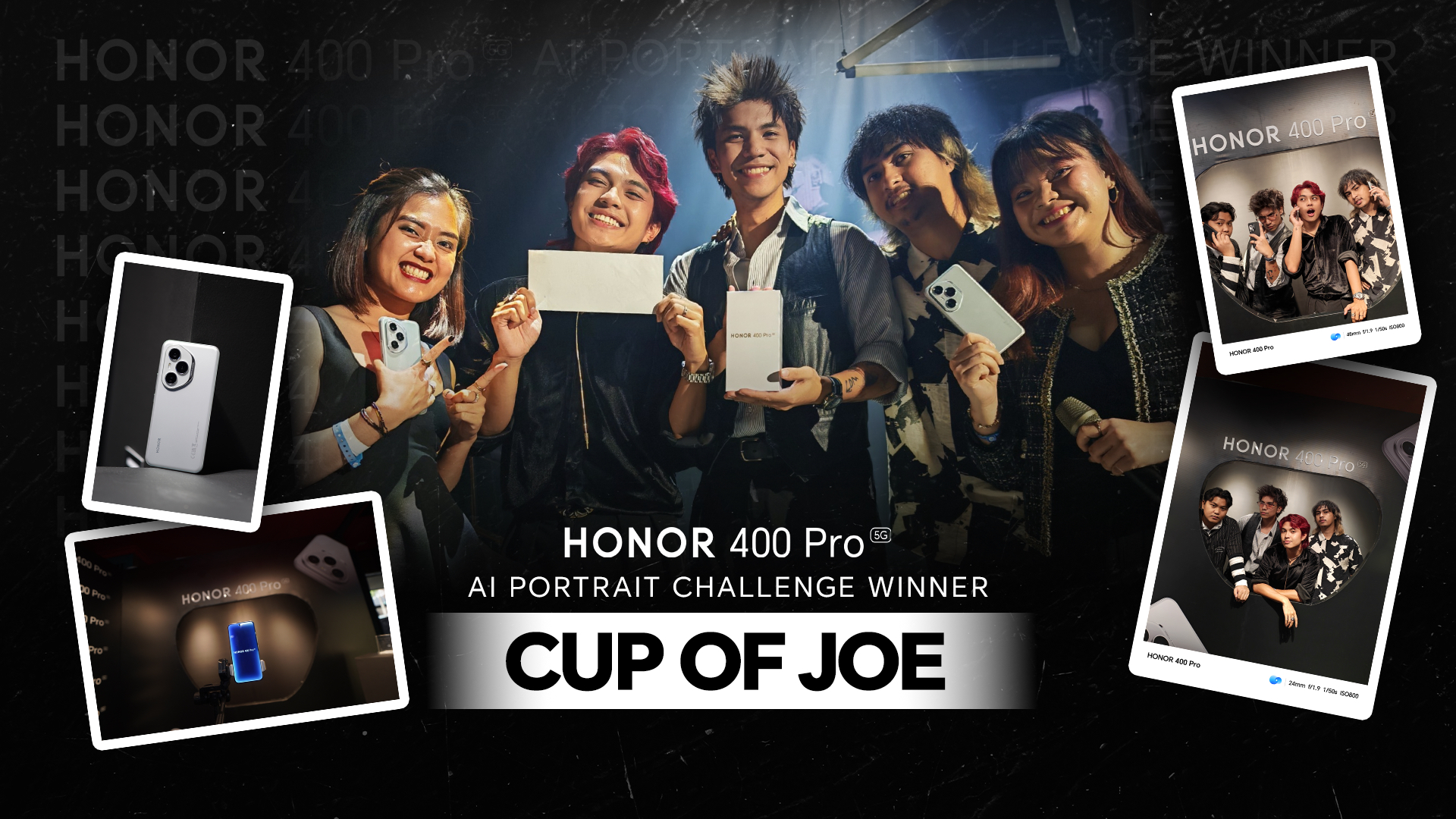 HONOR 400 Pro 5G Unveiled as AI Portrait Powerhouse at VMA 2025, Praised by OPM Artists