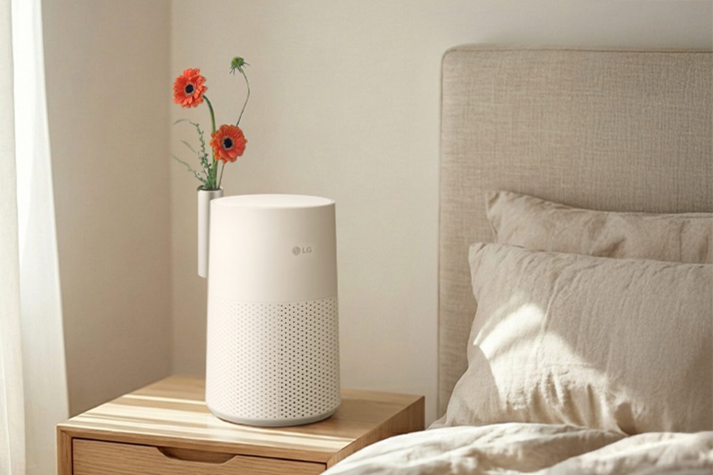 LG's new air purifier is small enough to sit on a shelf but powerful enough to clean your whole room