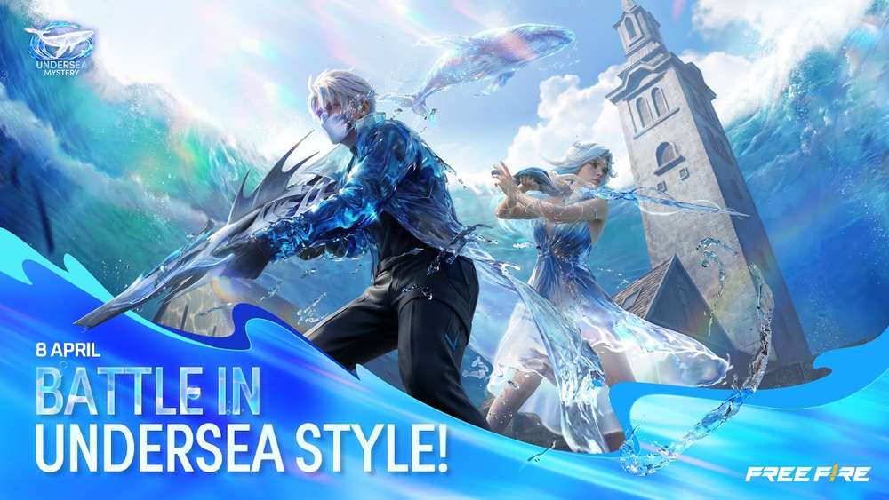 Free Fire dives underwater with its first ocean-themed update