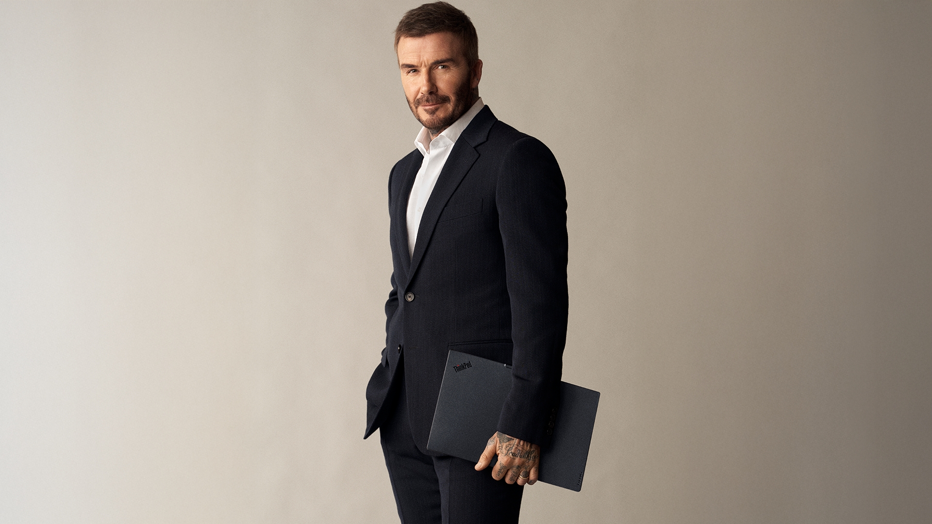 David Beckham teams up with Lenovo to bring AI into the future of football