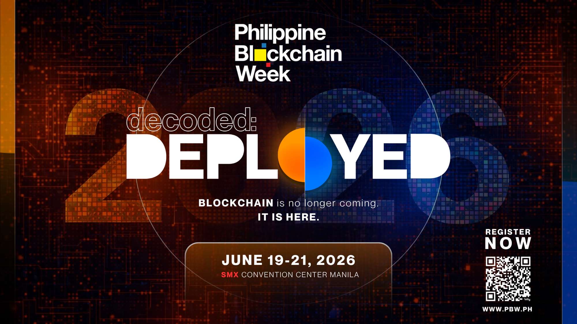 Philippine Blockchain Week 2026 is done talking about Web3. Now it's showing you how it actually works