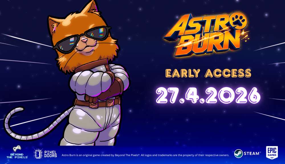 Astro Burn: Chaotic space cat shooter just hit Steam, and it’s as wild as it sounds