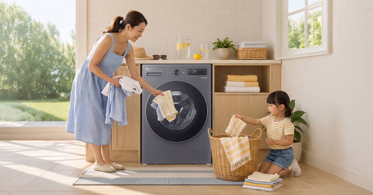 LG’s new washer-dryer combo kills 99.9% of dust mites and fits in tighter spaces