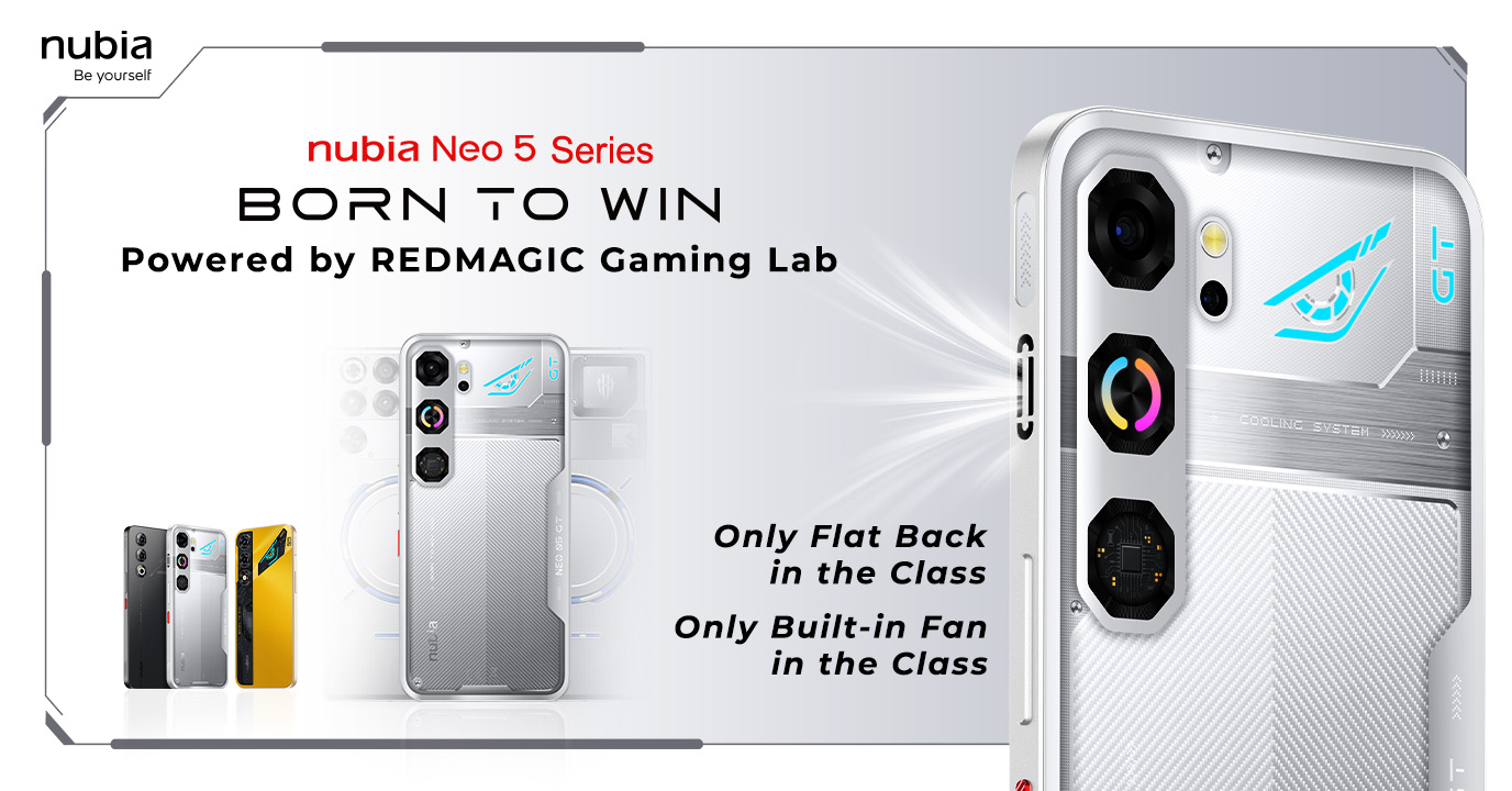 nubia’s NEO 5 series brings high-end mobile gaming to more Pinoys