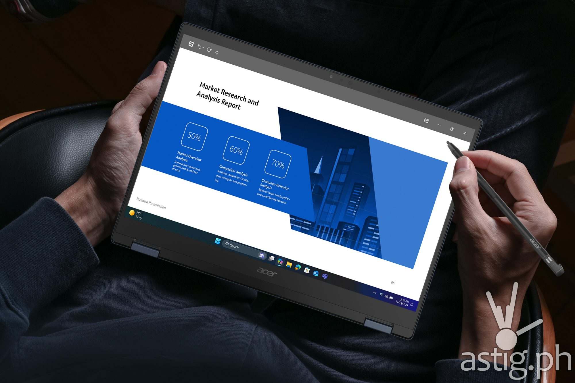 Acer just made a convertible laptop with 23-hour battery life