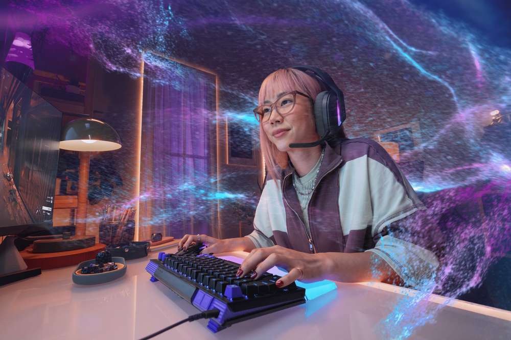 This mechanical keyboard lets you throw a grenade by pressing harder and no, it's not AI-powered
