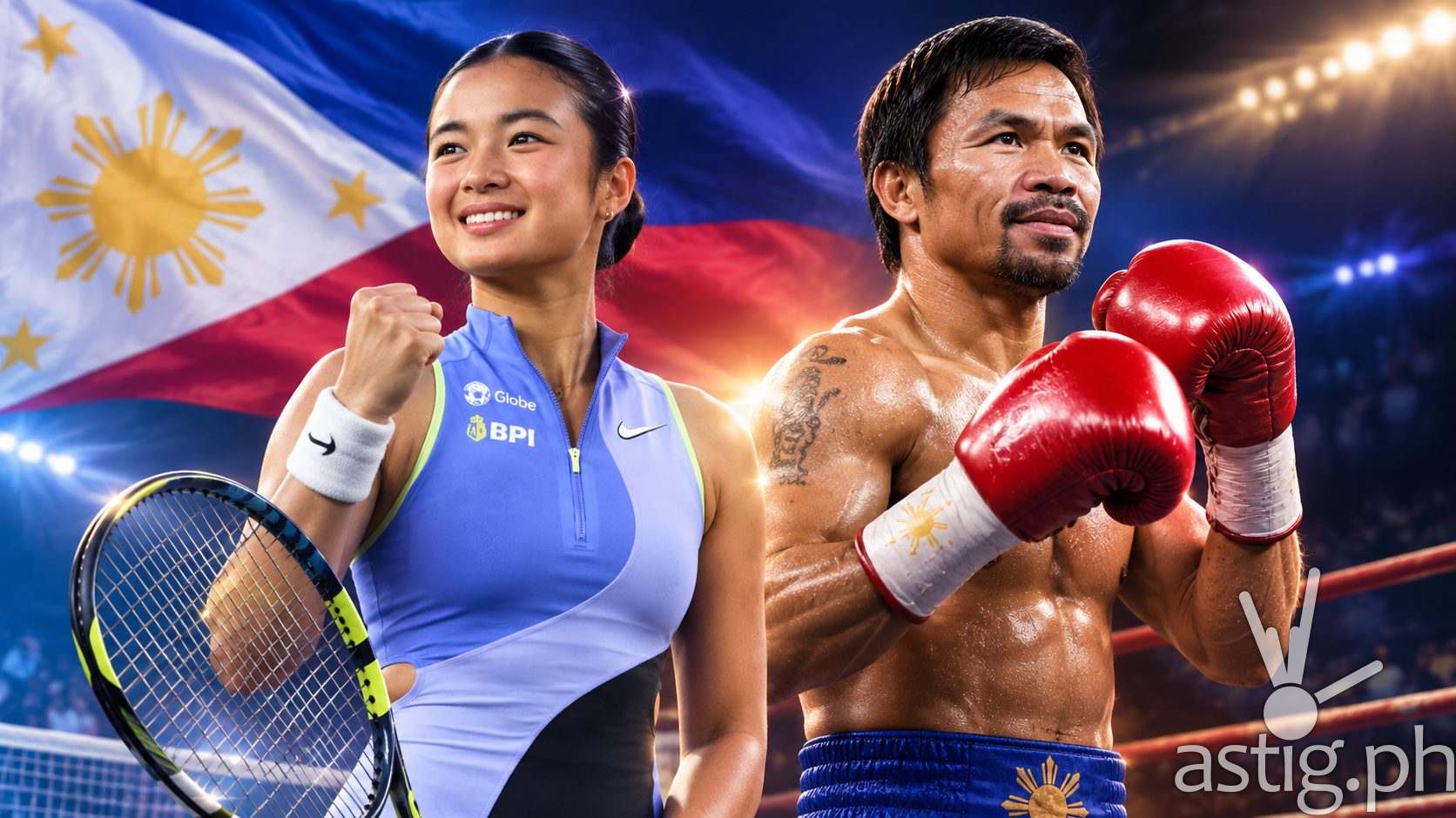 Alex Eala on the Manny Pacquiao comparisons: still very, very far, and that is the point