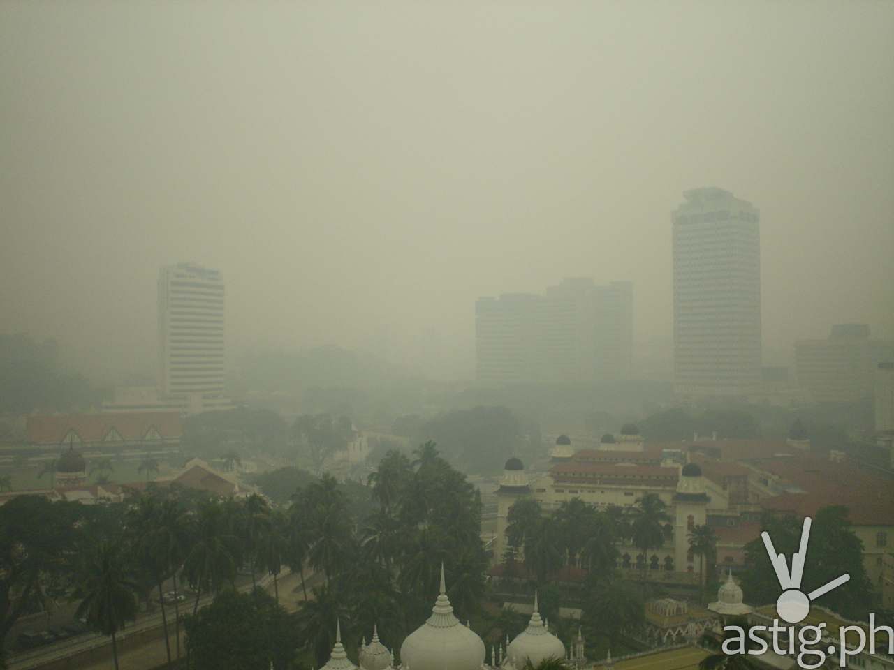 Indonesia’s forest-fire haze has reached the Philippines, and it could linger for days